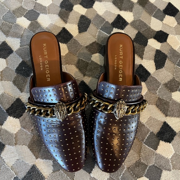 Kurt Geiger chocolate brown flats. Brand new!! - Picture 7 of 8